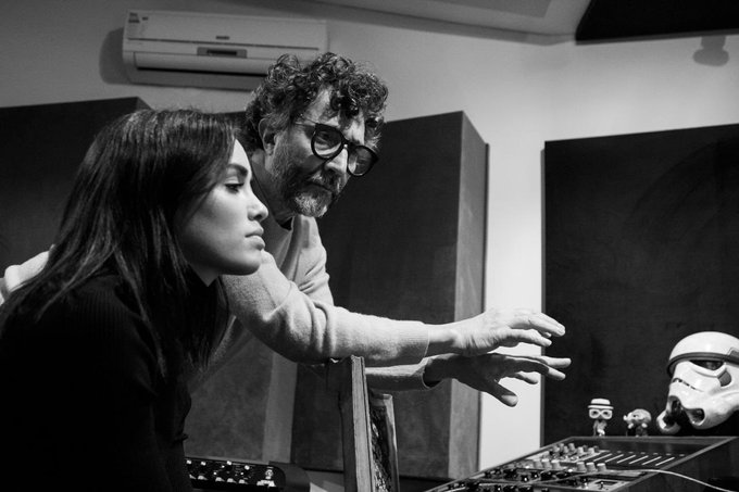 A Lali Espósito le cuesta concentrarse cuando graba con Fito Páez