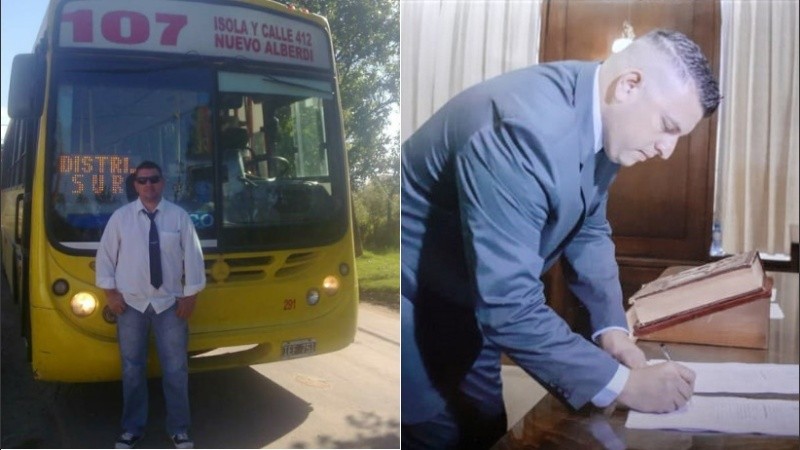 La historia del colectivero rosarino que se recibió de abogado manejando el 133
