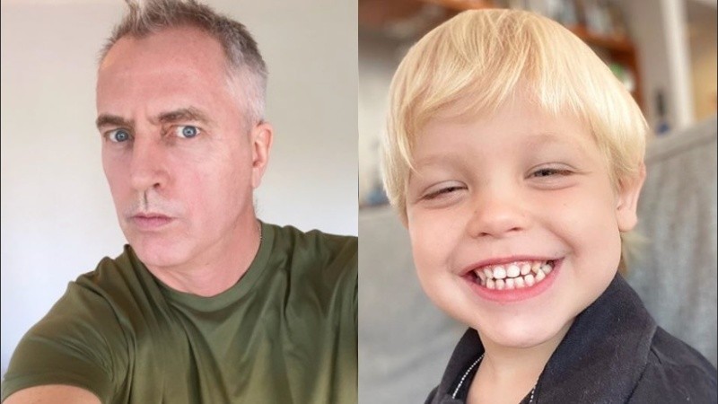 La foto de Marley con el «antes y después» de Mirko
