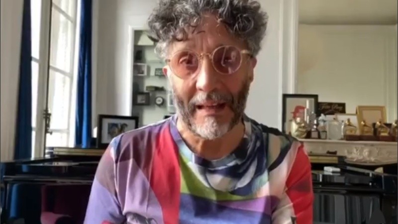 Fito Páez: “Locutar no es una tarea sencilla para un cantante”
