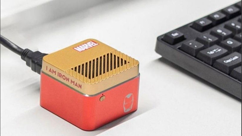 Foto: la mini computadora con el tamaño de un cubo rubik