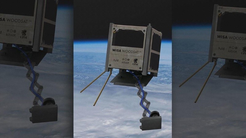 Finlandia tiene todo listo para lanzar al espacio el primer satélite de madera