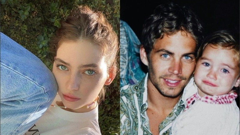 La hija de Paul Walker publicó una foto con Vin Diesel: “Es mi familia”