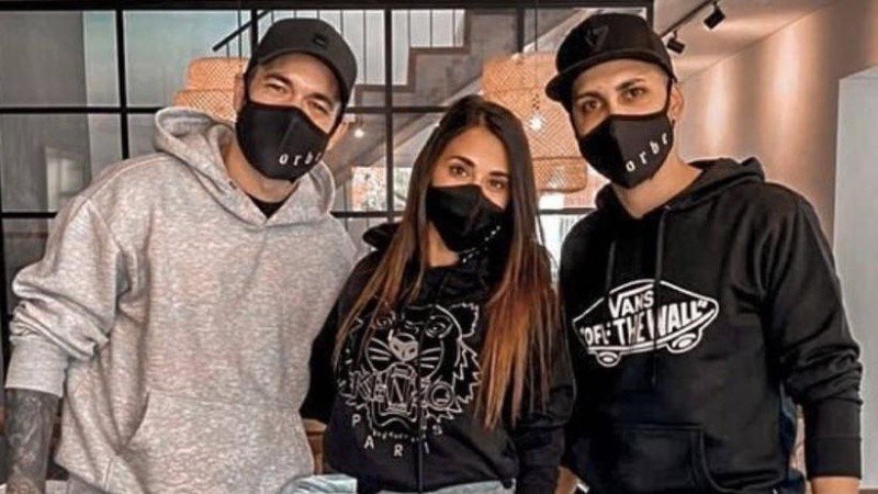Antonela Roccuzzo, fanática de Harry Potter, se tatuó en Rosario
