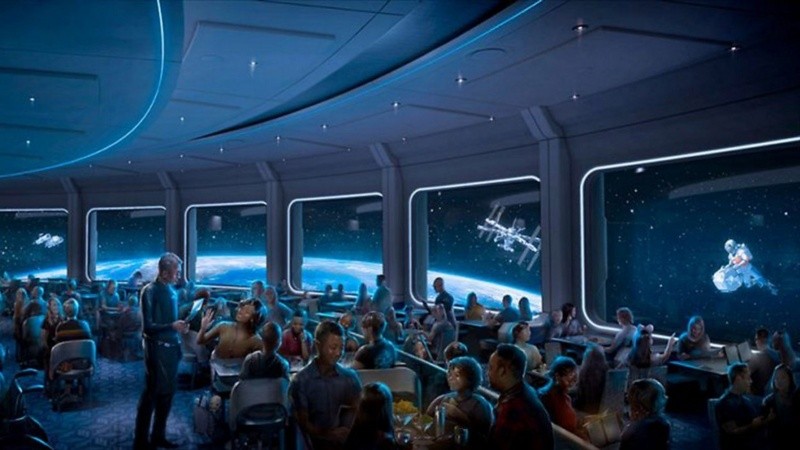 Space 220: Así será el restaurante de Disney World para comer en el espacio