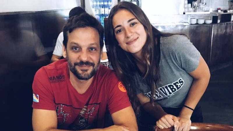 Una fanática publicó una foto con Rodrigo de la Serna y el actor sorprendió con su respuesta