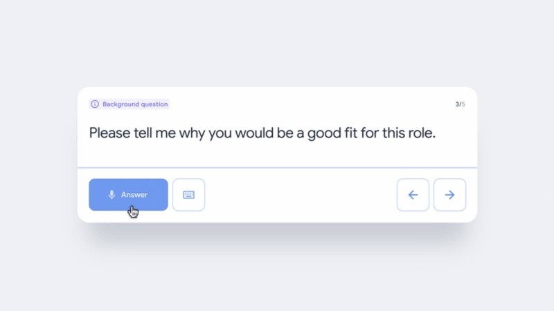 Interview Warmup, la herramienta de Google para simular una entrevista de trabajo y preparar las respuestas