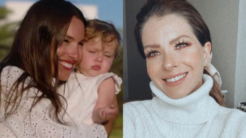 La China Súarez le dedicó un dulce mensaje a Ana, la hija de Pampita
