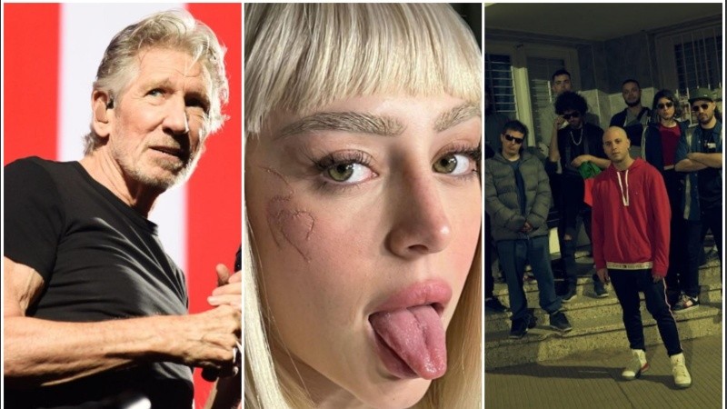Mirá y escuchá: nuevas canciones de Roger Waters, Nicki Nicole y Lauchabass