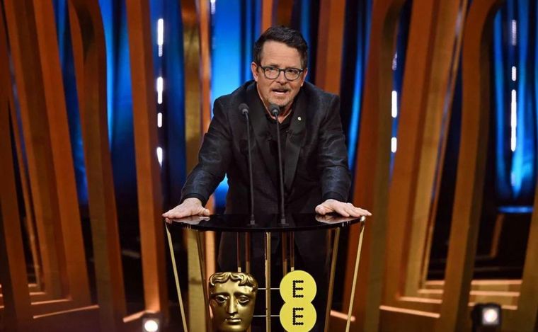 La conmovedora aparición de Michael J. Fox en los premios BAFTA