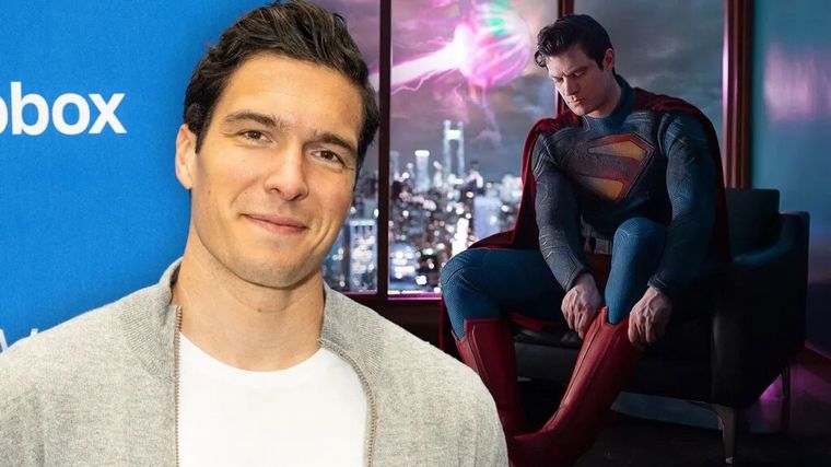 El hijo del Superman más famoso trabaja en la nueva película del hombre de acero