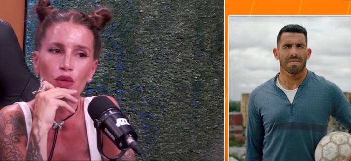 La crítica menos pensada: Florencia Peña, dura con Carlos Tévez