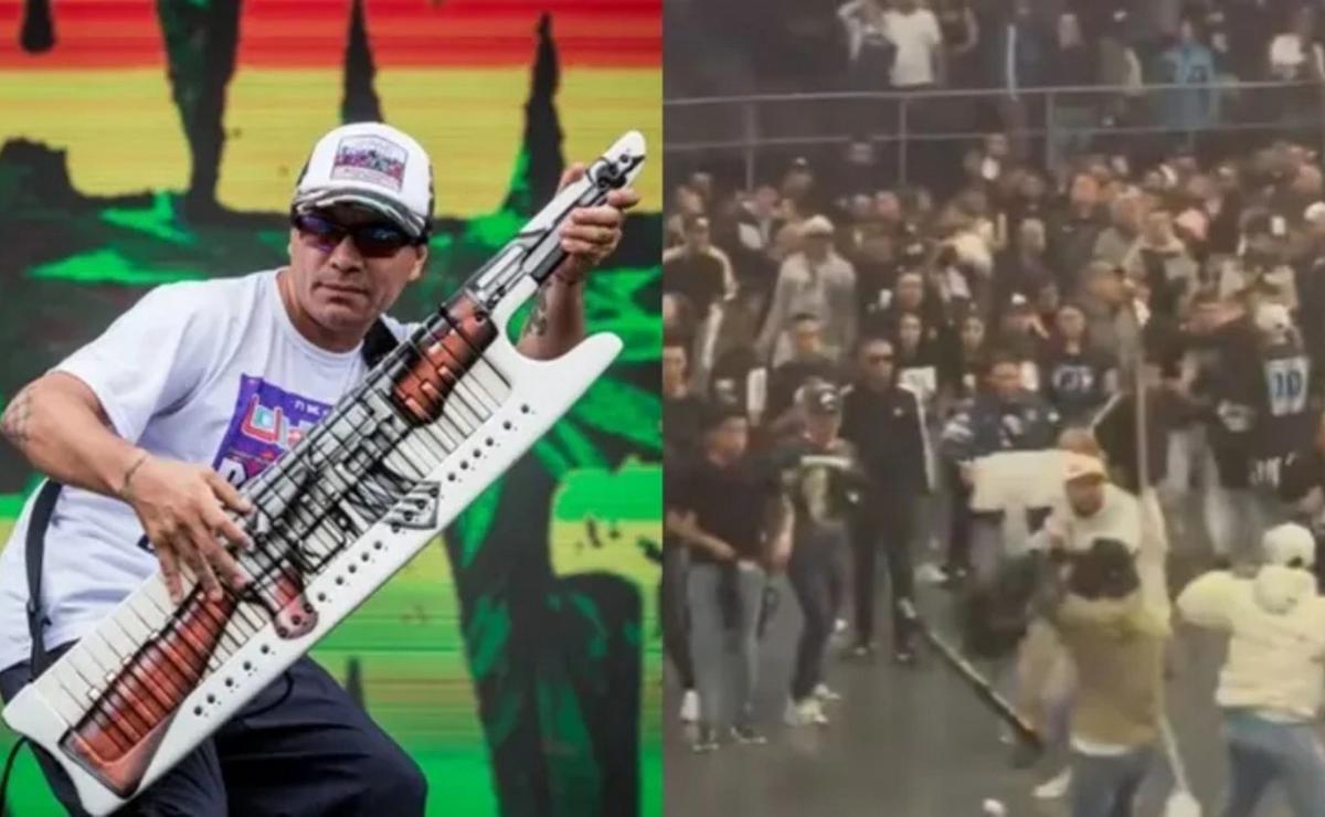 Batalla campal en un recital de Damas Gratis en Colombia: al menos un muerto