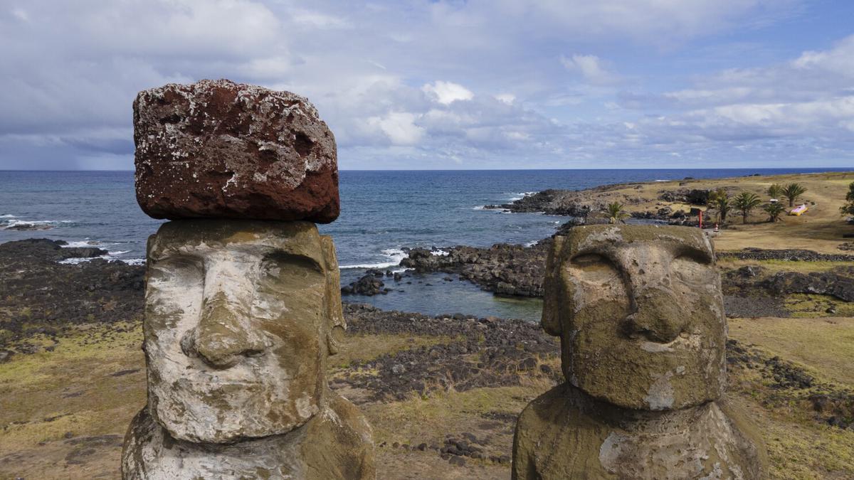 Aumento del nivel del mar podría poner en riesgo a los moáis de la Isla de Pascua para 2080