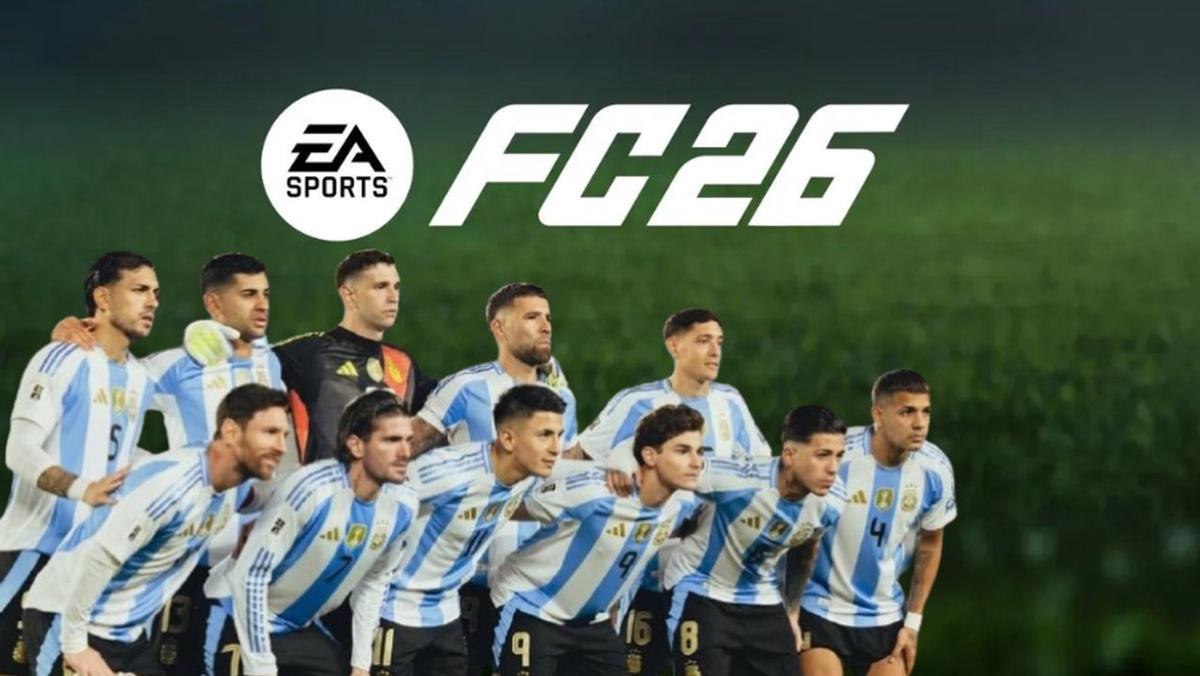 Videojuegos: Messi dejó de ser el mejor argentino en el FIFA 2026