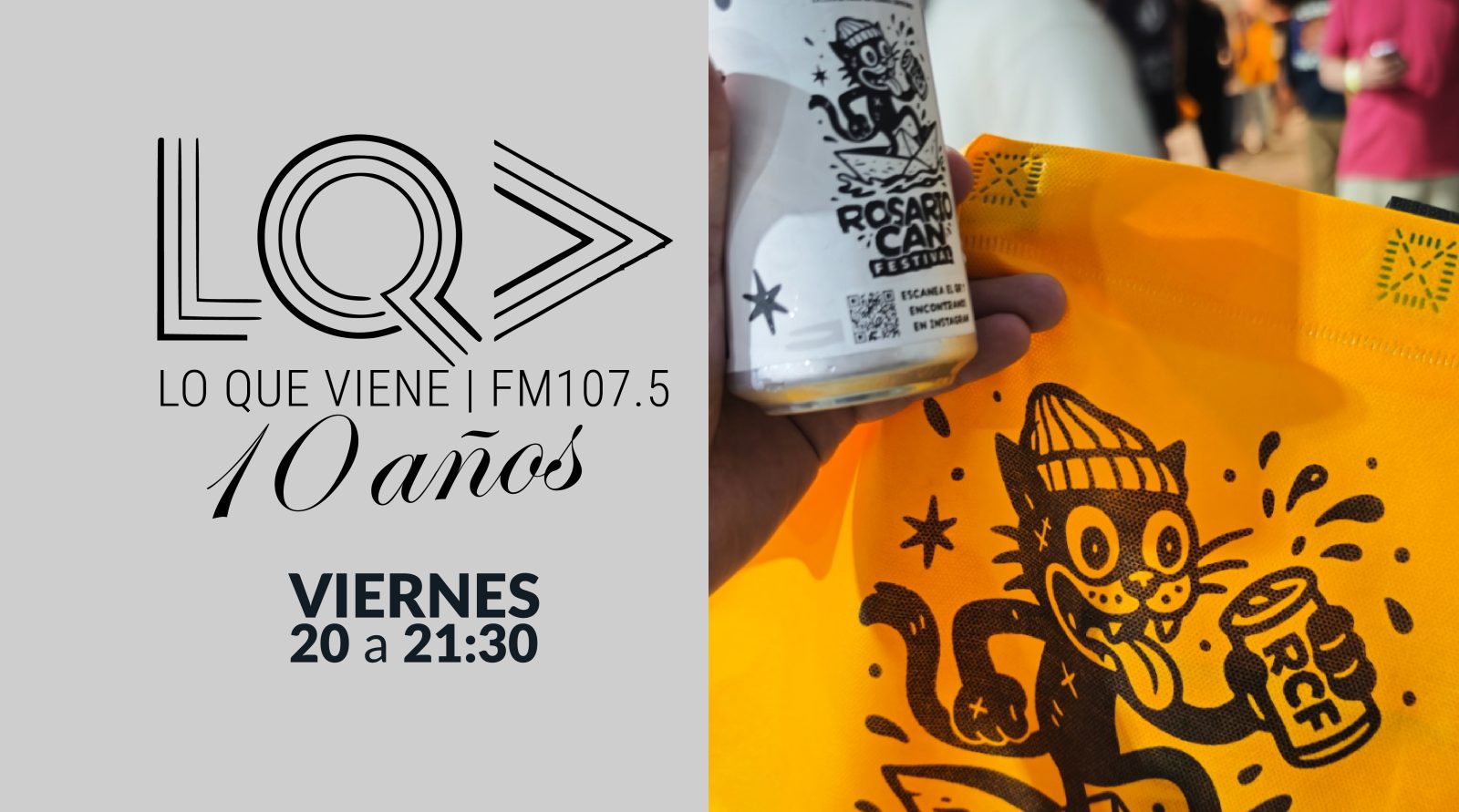 🌌🍻 Lo Que Viene exploró el cosmos y la cultura lata: cometa 3I/ATLAS y Rosario Can Festival