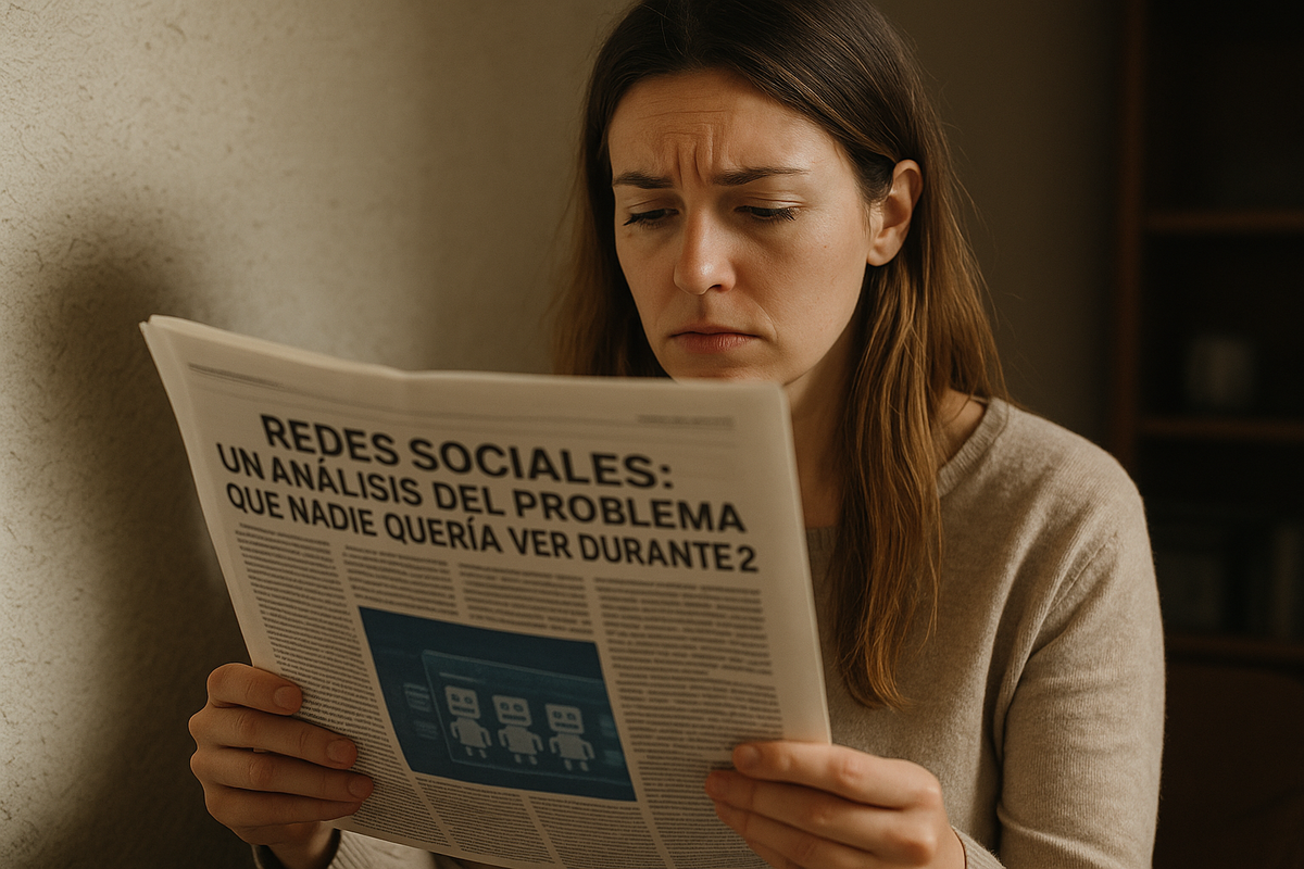 Redes sociales en crisis: la saturación de contenido artificial
