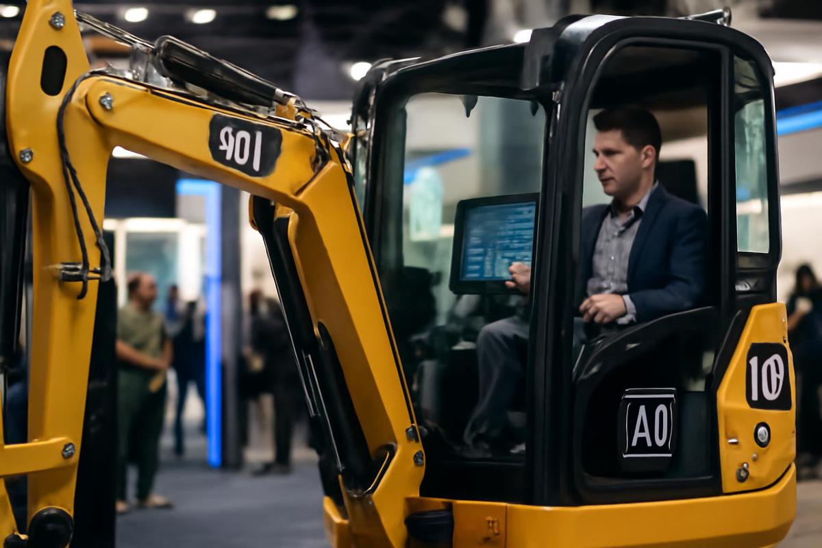 Caterpillar incorpora inteligencia artificial en sus excavadoras con Nvidia