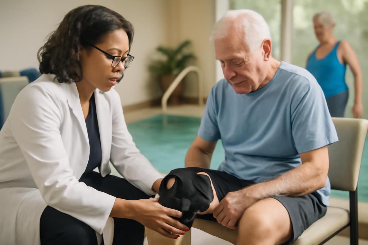 Terapias simples superan a medicamentos para aliviar el dolor de rodilla