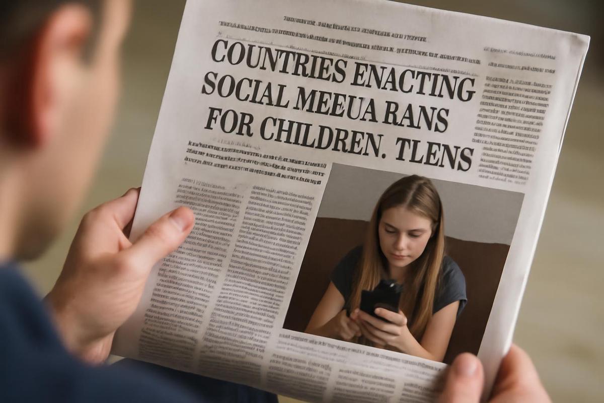 Australia lidera la ola de países que prohíben redes sociales para menores