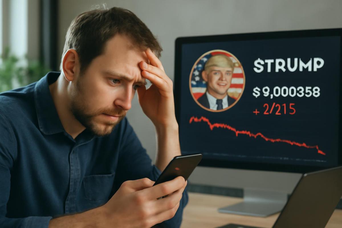 Inversores de memecoin de Trump pierden $3.8 mil millones, revela análisis