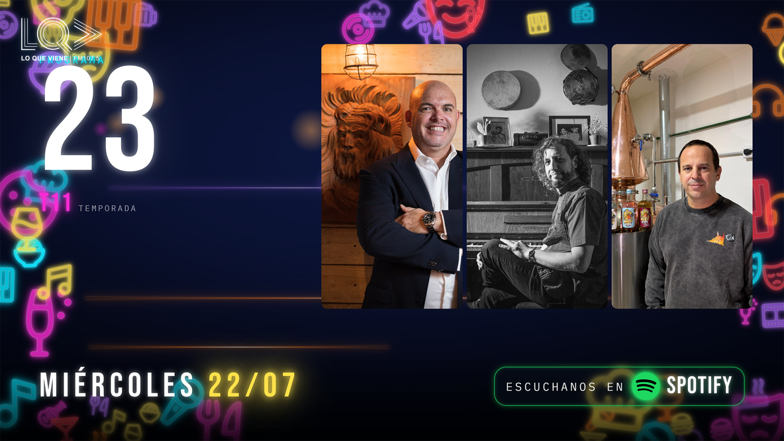 🇦🇷🎻🥃 Lo Que Viene recorrió la identidad argentina: Fundación Héroes de la Patria, Camerata Bariloche y el gin Zorro Colorado