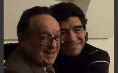 Video emotivo: el día que Maradona conoció a su ídolo, Roberto Gómez Bolaños