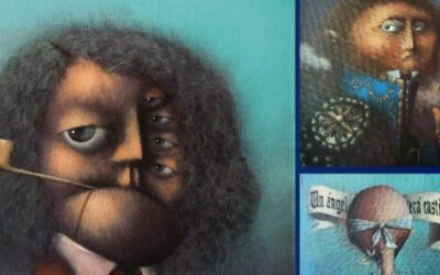 Inédita muestra de arte: artistas rosarinos exhiben pinturas en obras en construcción