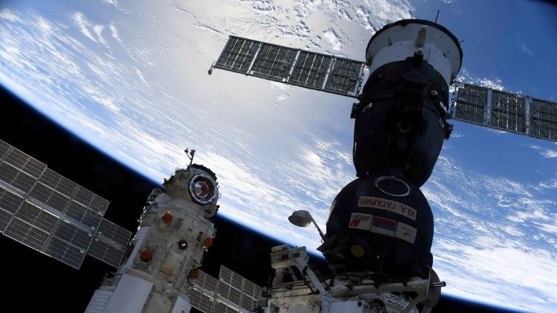 Foto: así se ve la Tierra desde el nuevo módulo ruso de la estación espacial internacional