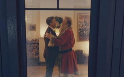 El servicio postal noruego lanzó un comercial con un Papá Noel homosexual