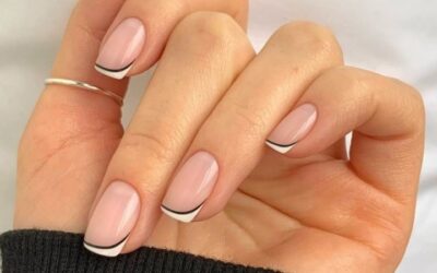 5 diseños de uñas con base transparente para ocasiones formales