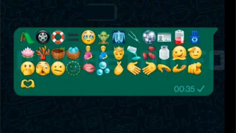 WhatsApp agregó nuevos emojis que ya están disponibles para algunos usuarios: cuáles son