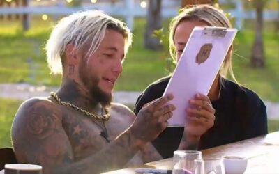 La carta que Alex Caniggia escribió para Mariana Nannis y Charlotte en El Hotel de los famosos