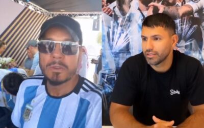 Las fotos de los famosos en el debut de la selección en el Mundial de Qatar