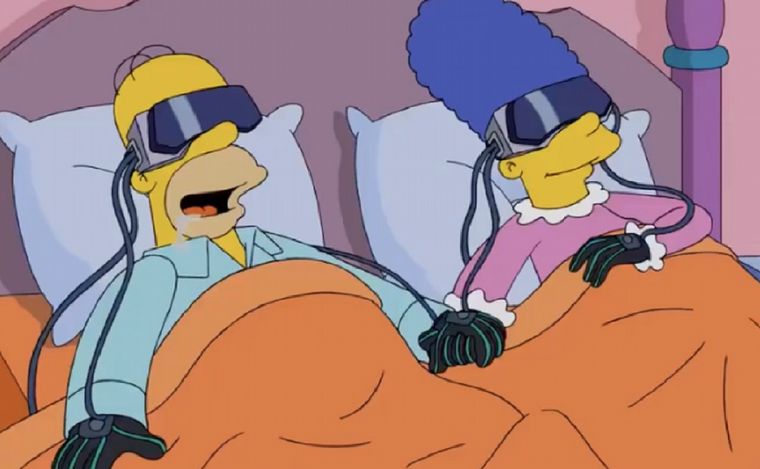 Apple Vision Pro: la sorprendente predicción de Los Simpson que se hizo realidad