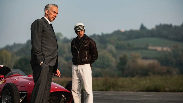 «Ferrari», grandes actuaciones en un film con más dramas personales que carreras