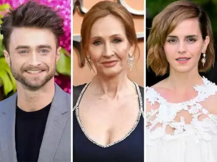 J.K. Rowling se peleó ahora con Harry Potter y Hermione