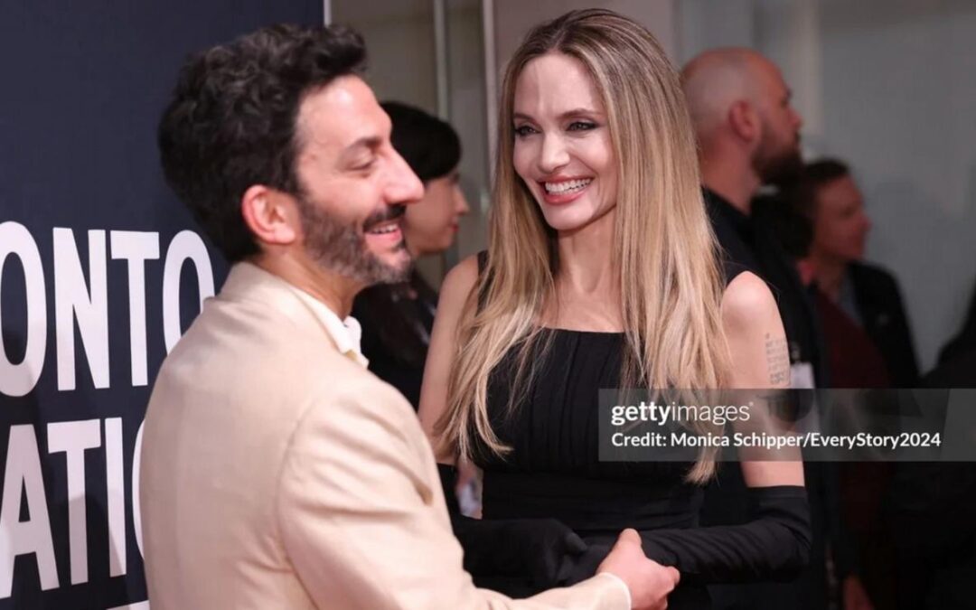 Juan Minujín y Angelina Jolie, en el estreno de «Sin sangre»: las imágenes