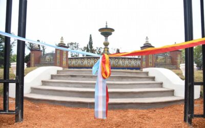 Reinauguraron la Fuente de los Españoles en el Parque Independencia