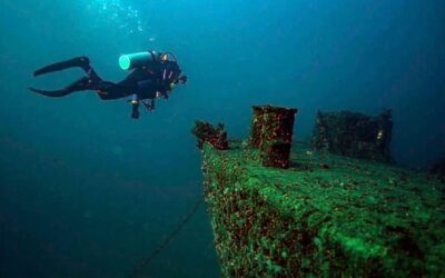 Las Grutas: cómo es el parque de buceo submarino más grande de Sudamérica