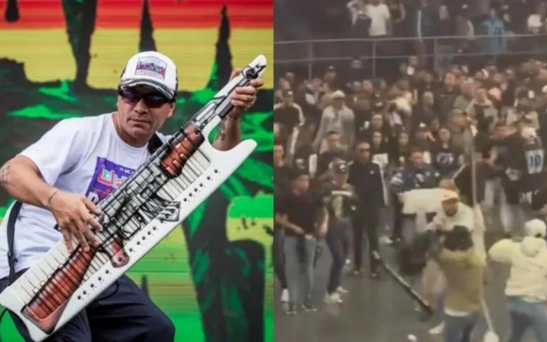 Batalla campal en un recital de Damas Gratis en Colombia: al menos un muerto