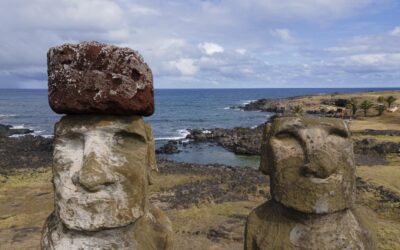 Aumento del nivel del mar podría poner en riesgo a los moáis de la Isla de Pascua para 2080