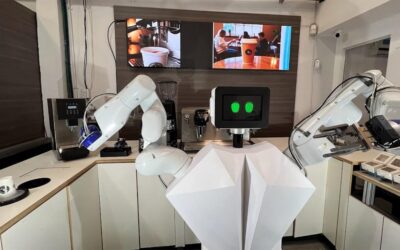 Argentino, barista, robot y sirve café de especialidad: «Preciso al milímetro»