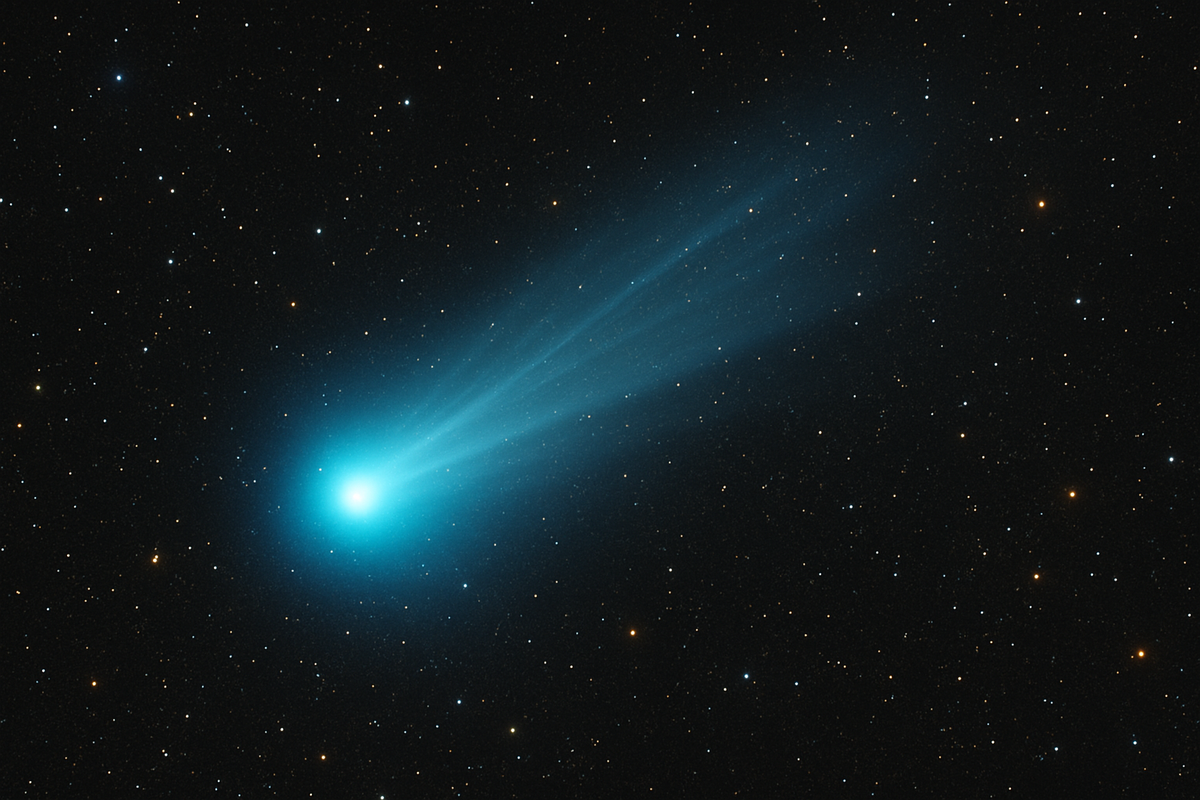 Cometa interestelar 3I/ATLAS sorprende con su rápida luminosidad al acercarse al Sol