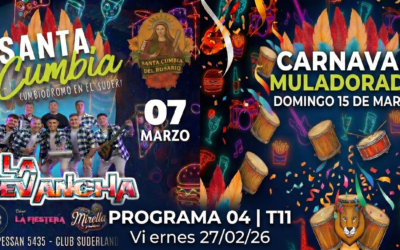 🤖🎭🎶 Lo Que Viene sumó tecnología, carnaval y cumbia: Fernando Cuadrado como co-conductor, Muladorada y Santa Cumbia